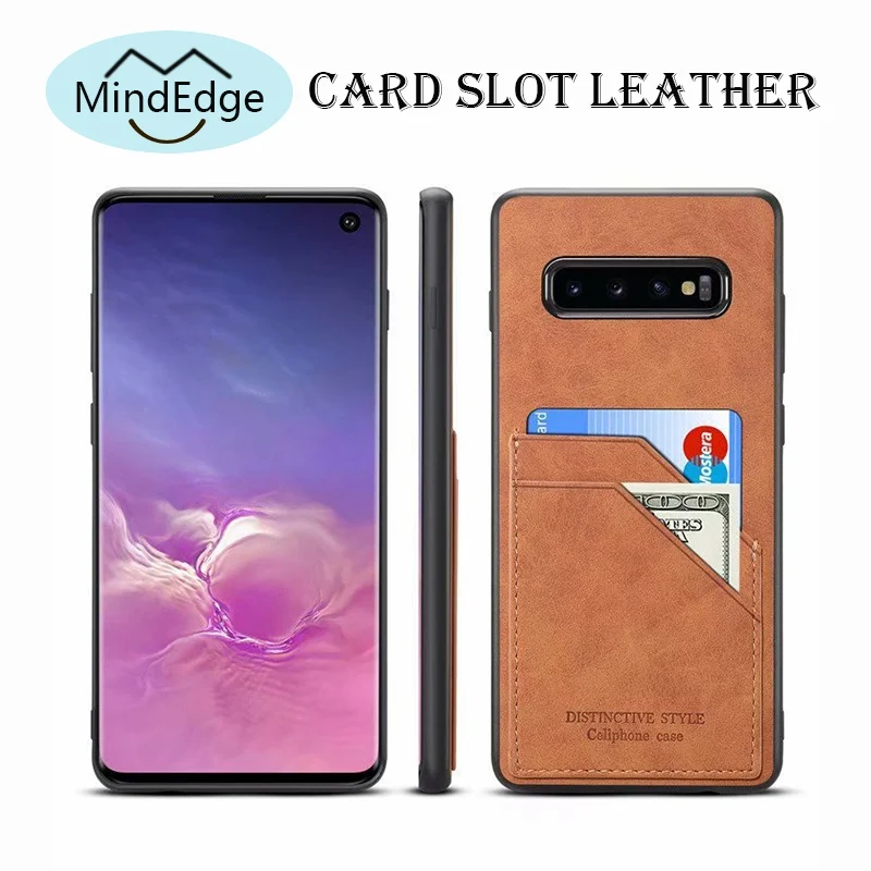 Ультратонкий Магнитный кожаный чехол для Xiaomi Mi 9 карта с зажимом мягкая рамка