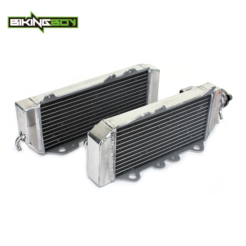 

BIKINGBOY MX Offroad Bike Aluminum Cores Water Cooling Radiators For KAWASAKI KX250F 2012 2013 2014 KX-F 250 KX 250F 12 13 14