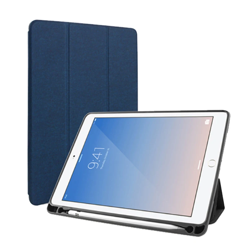

Mutural Case for iPad 5/6/7/8 Case TPU Leather Soft Back Auto Sleep/Wake Up Smart Cover For IPad 5/6/7/8 Solid 9.7 Inch Case
