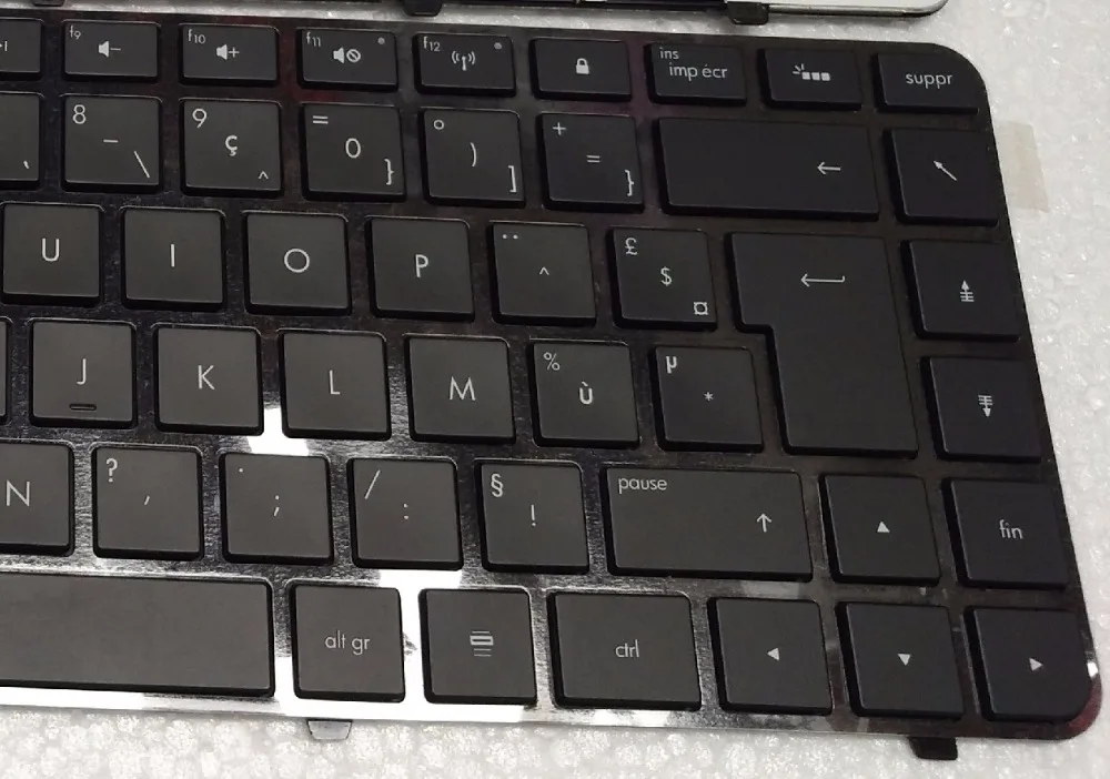 Original New For HP Pavilion dm4t-3000 GR German Backlit Keyboard with frame