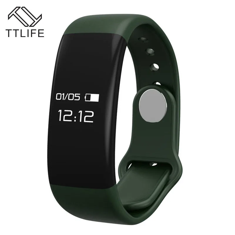 TTLIFE Smart Bracelet H30 Bluetooth Smartband Heart Rate Monitor Wristband Track