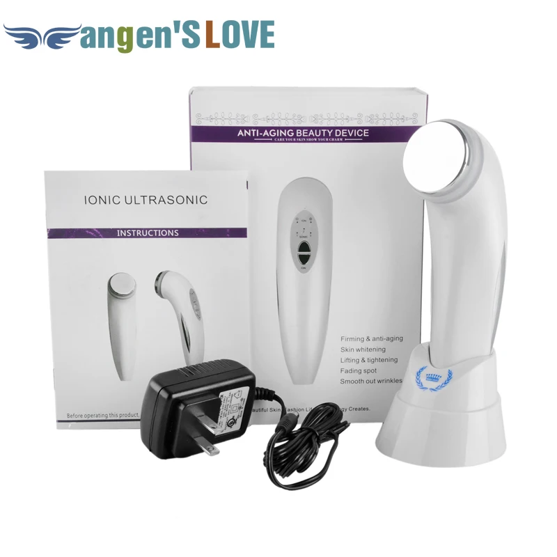 Ultrasonic 3 colors LED Lights Instrument Face Skin Tightening Spot