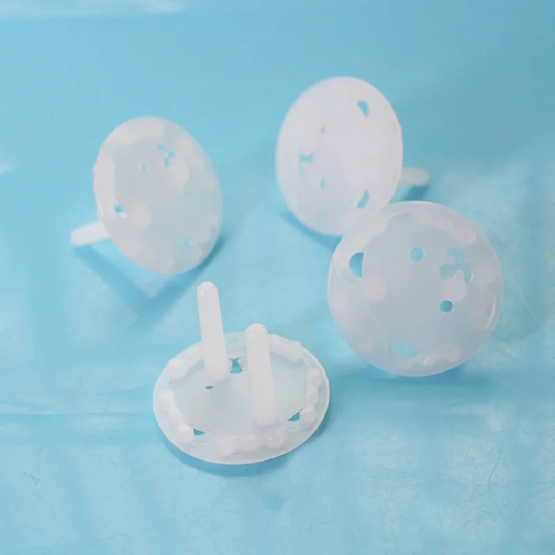 10pcs EU Power Socket Baby Safety Guard Protection Cartoon Bear Anti Electric Shock Plugs Protector Cover Cap Electrical Outlet