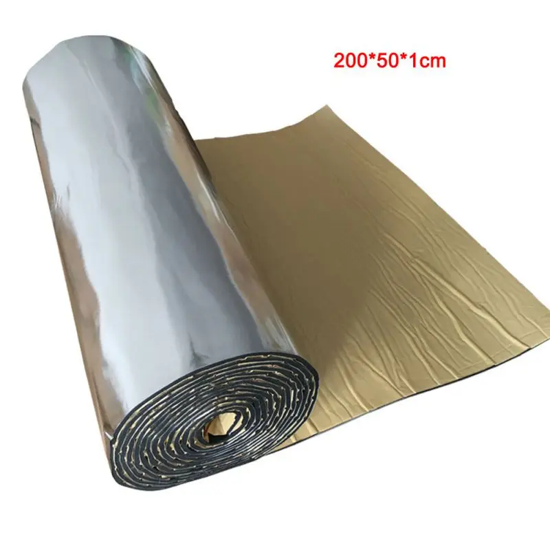 

200*50 cm Heat Insulation Car Soundproofing Car Sound Deadener Insulation Block Heat Sound Pad