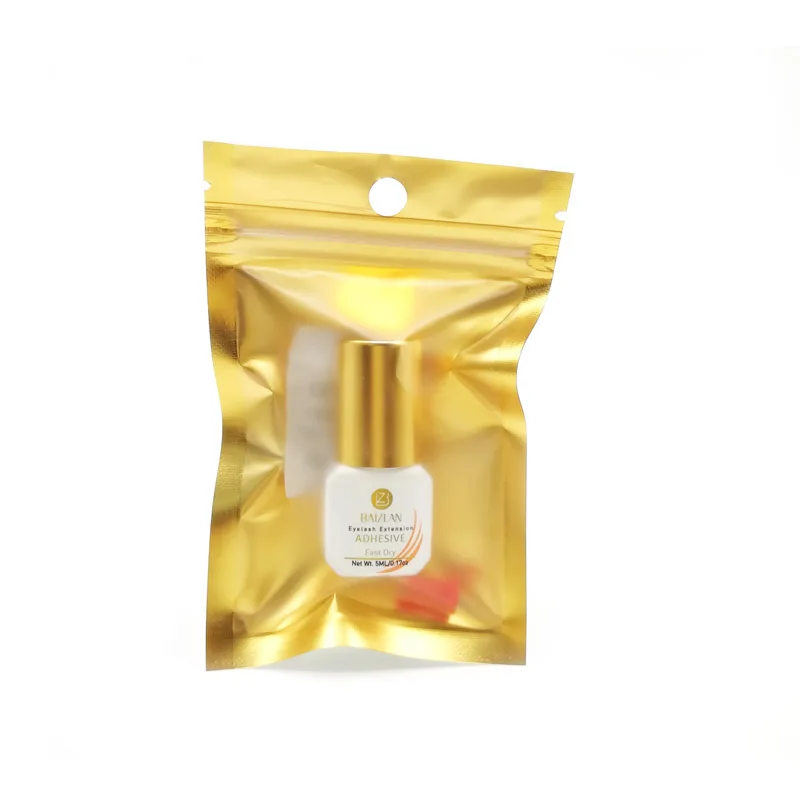 

5-7weeks Individual Eyelash Extension Adhesive Glue Low Fume Non- irritating Fast Drying Glue Black Adhesive Lash Glue