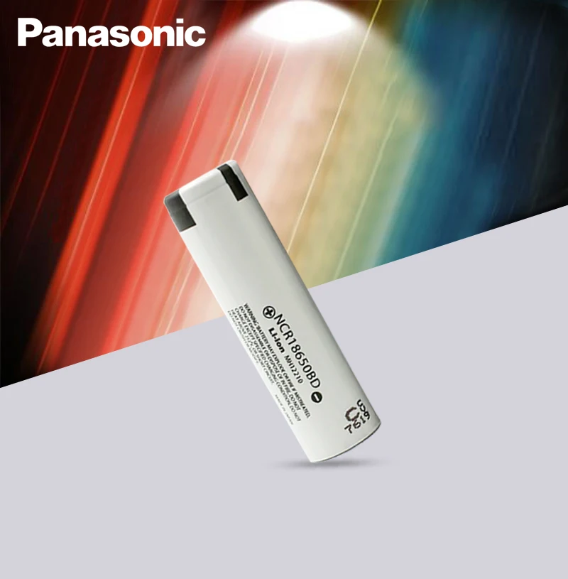 Аккумуляторные батареи Panasonic NCR18650BD 18650 3 7 в 3200 мАч литиевая батарея для внешнего
