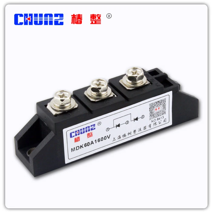 

[ZOB] RELAY The general anti diode large solar photovoltaic module MDK60A1600 - Chunshu rectifier tube --10PCS/LOT