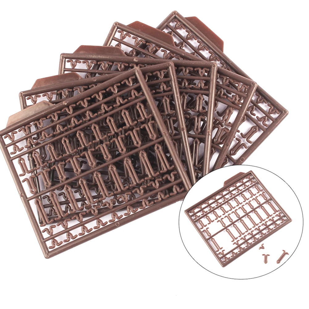 

Portable Accessory Brown Boilie Stops Lightweight Hair Rig Fishing Tool Bait Stopper For Boilies Floating Useful Carp Tools