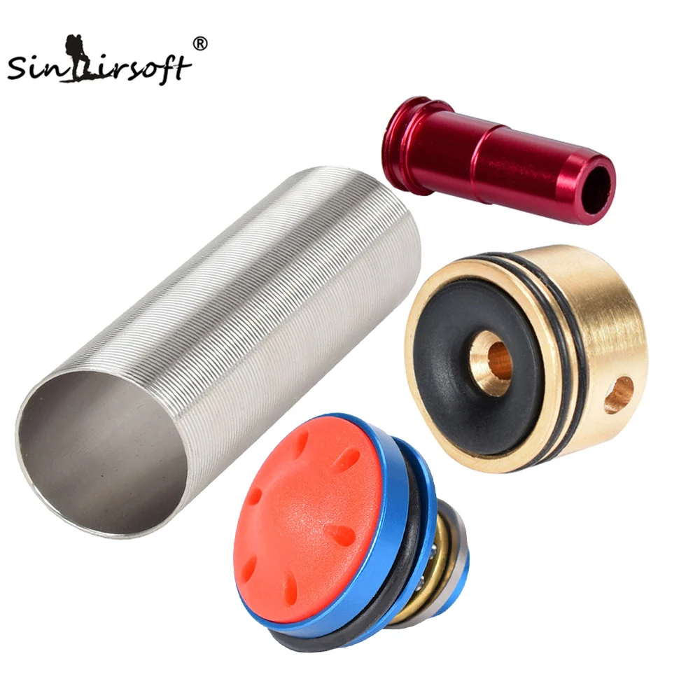SINAIRSOFT Hot sale MA 4pcs Cylinder head /piston head /nozzle /Cylinder Set for M4 Series