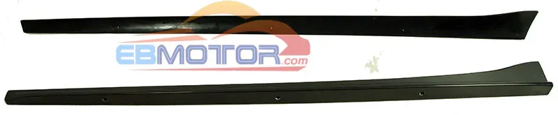 3D Style Real Carbon Fiber Side Skirts 2 pcs For BMW F06 640i 650i M6 M-Sport package