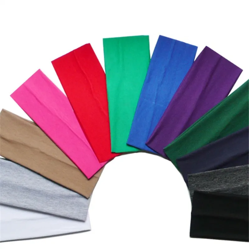 Рисунок 2 - Однотонная хлопковая эластичная повязка на голову