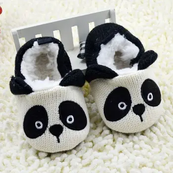 

2017 Spring Panda infantil Kid Shoes Baby First Footwear Sizes 11 12 13cm Baby Infant Shoes