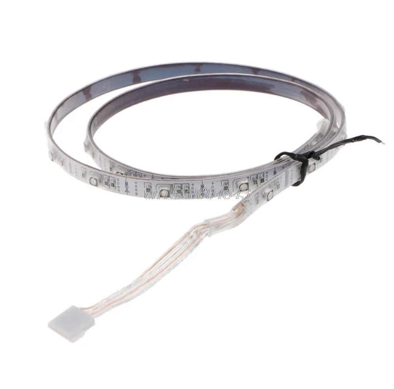 Светодиодная лента 1 пара 65CMX2 RGB SMD3528 водонепроницаемая гибкая светодиодная