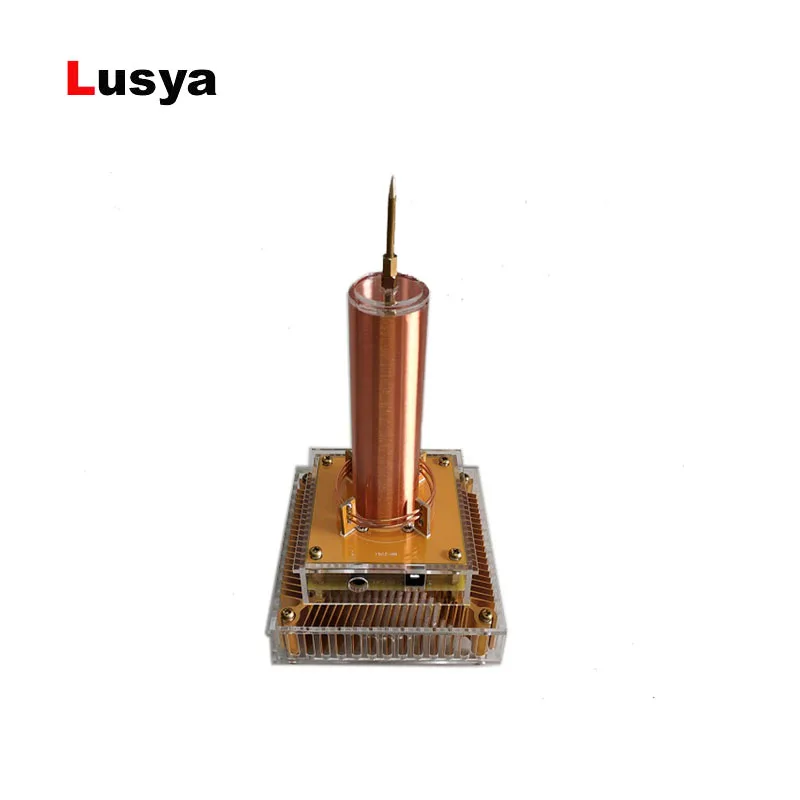 

Multi-function Tesla coil put music Ion Windmill Wreath Spaced Lights Wireless Transmission Radio Station T0588