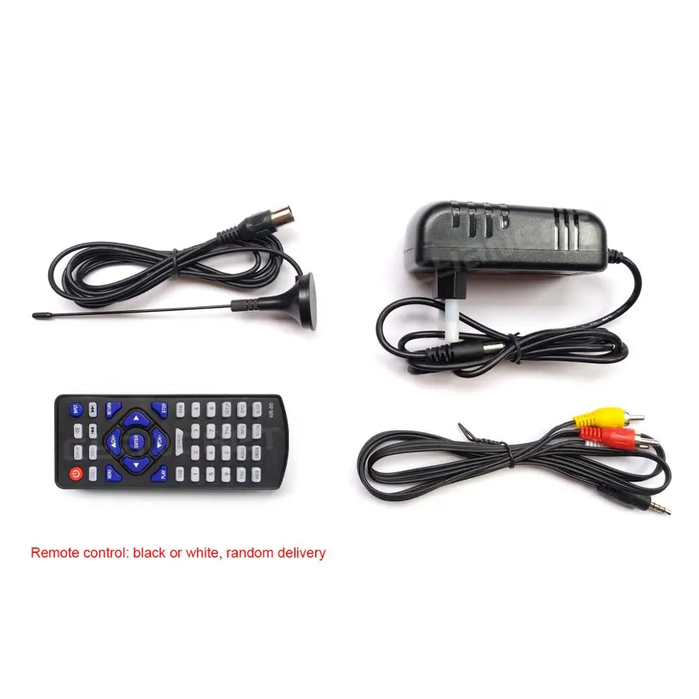 LEADSTAR D14 14 inch HD Portable TV DVB-T2 ATSC Digital Analog Television Mini Small Car TV Support MP4 AC3 HDMI Monitor for PS4