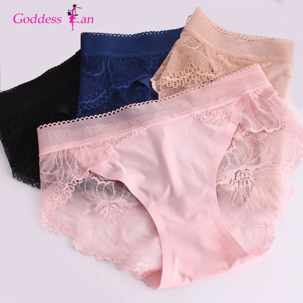 Buy Goddess Fan Seamless Ice Silk Women Underwear