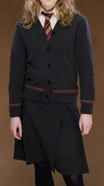 Free Shipping Harry Gryffindor Hermione Granger Elder Cosplay Cardigan Skirt Uniform Custom Made ...