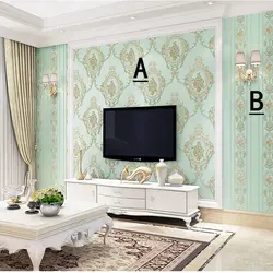 Европейский стиль пастырской обои для стен в рулонах 3d тиснением цветы обои home decor wall ткань для гостиной