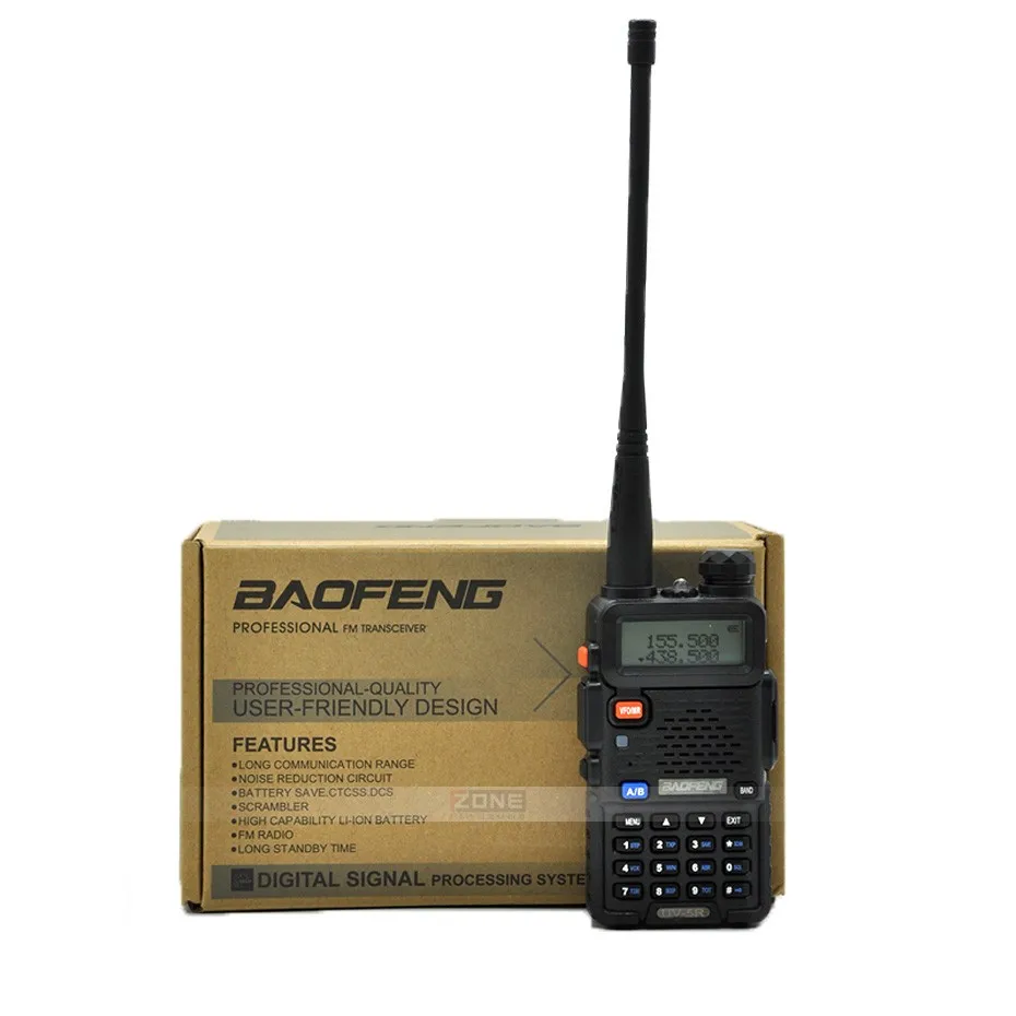 Baofeng uv-5r walkie talkie professional cb radio station baofeng uv5r transceiver 5w vhf uhf portable uv 5r hunting ham radio