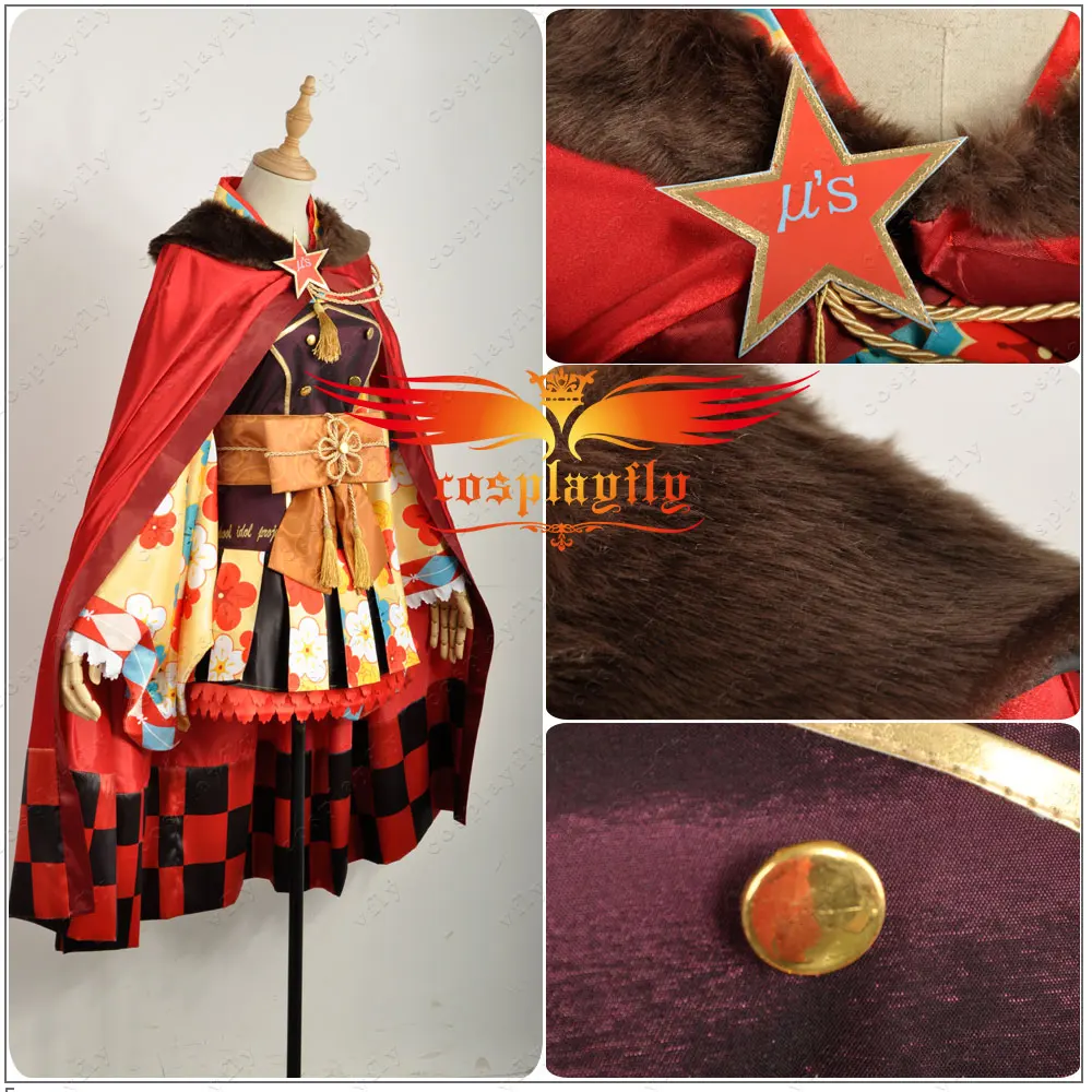 Женский костюм для косплея из аниме Love Live!Rin Hoshizora Taisho|dress cosplay|rin hoshizoracosplay costume |