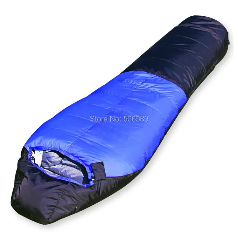 Buy free shipping winter sleeping bag single sleeping bag (190+25)x78x55 1700g