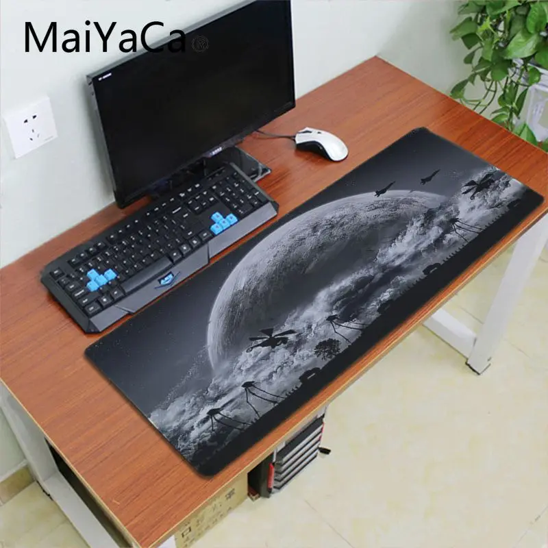 Maiyaca, высокое качество, половинная жизнь, геймер, игровые коврики, коврик для мыши, игровой коврик для мыши, для ПК, ноутбука, ноутбука, коврик для мыши, геймер - Цвет: Lock Edge 30X90cm