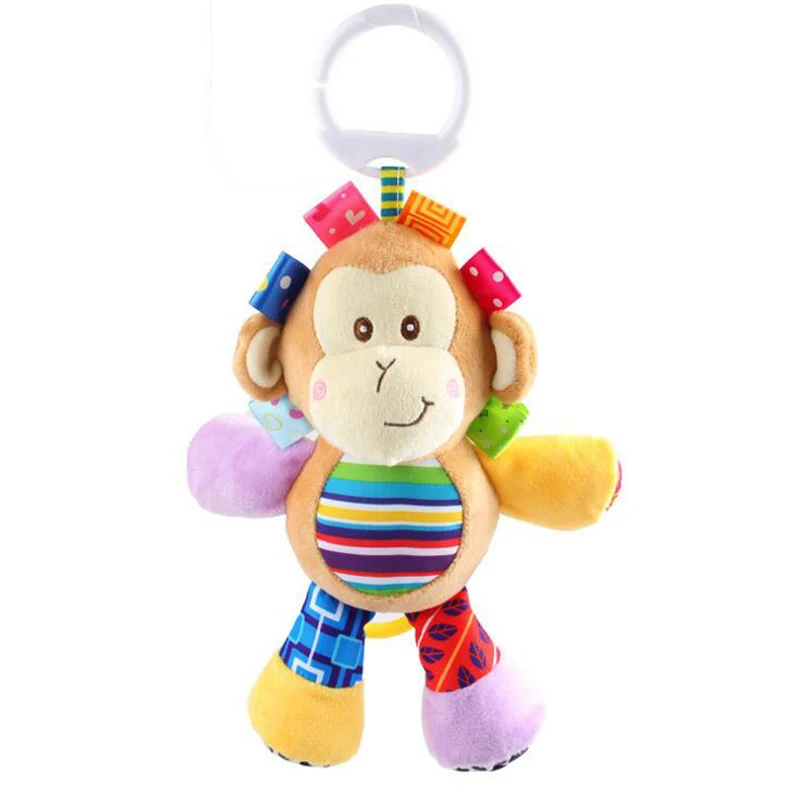 Jollybaby детский 0 12 месяцев Игрушки милые детские погремушки животные и мобильные