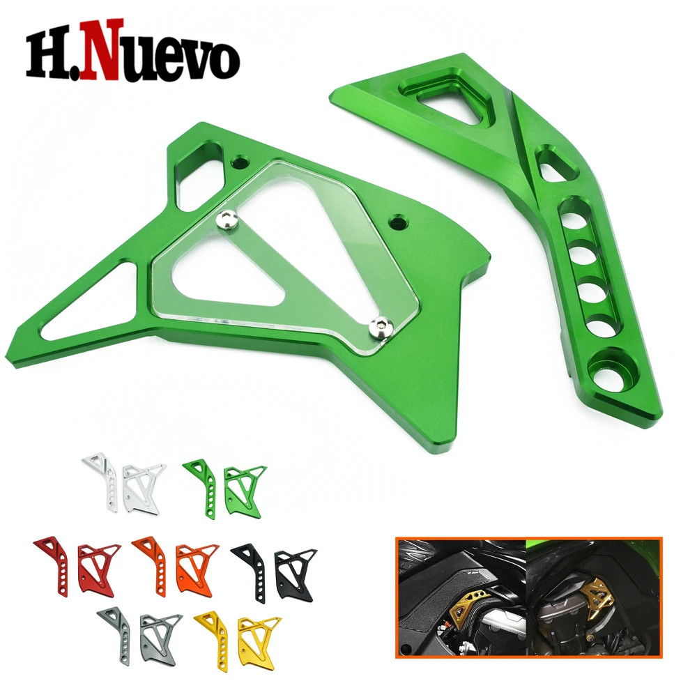 For Kawasaki Z1000 2014 2015 2016 2017 Motorcycle Accessories CNC Aluminum Fuel Injection Cover Z 1000 For Kawasaki Black Gold (30)