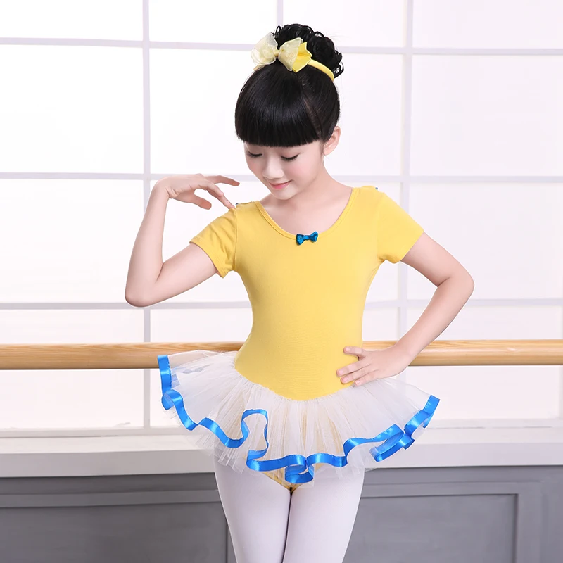 yellow ballet tutu dress