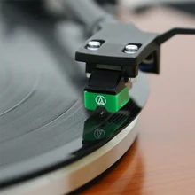 AT95E двойной магнит мм стилус Phono проигрыватель картридж стилус иглы высокого качества