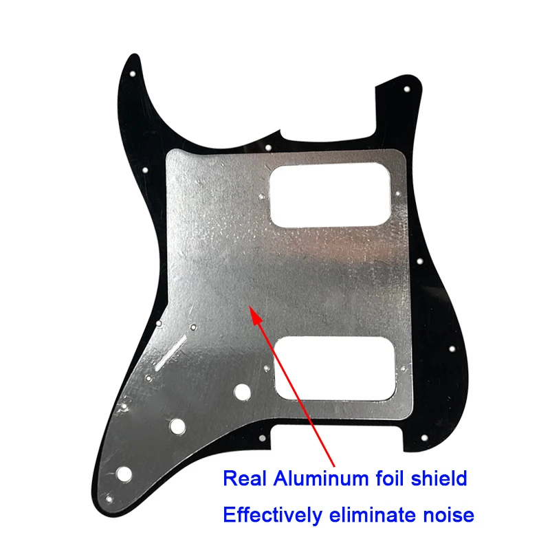 Pleroo гитарные аксессуары гитарные накладки 11 винтовых отверстий для США/Мехико стандарт ST HH гитара Stratocaster царапина пластины