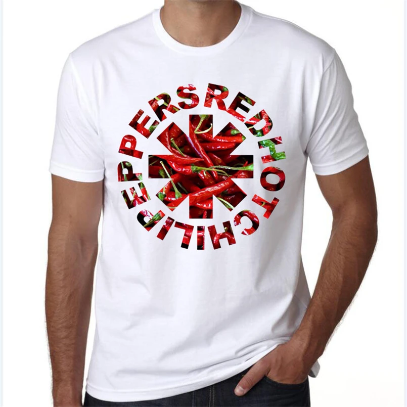 Fashion Red Hot Chili Peppers T Shirt Hip Hop Vintage Official Licensed
