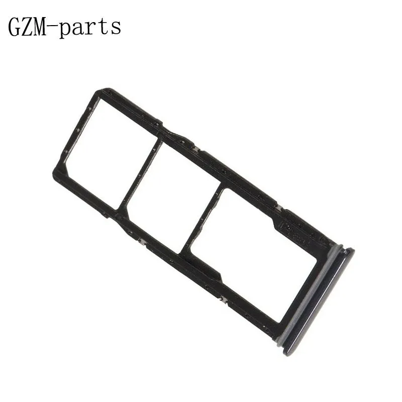 

GZM-parts Dual Sim Card Tray SD Reader Holder For Samsung Galaxy A9 2018 A920F A920 SIM Card Tray Slot Holder