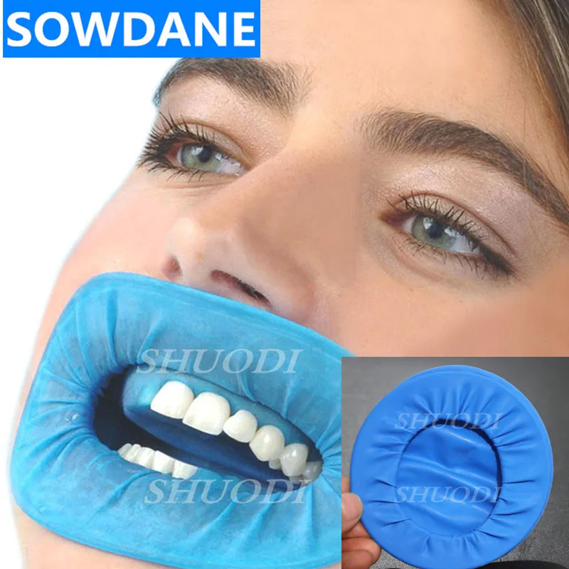 

10 Pcs Disposable Dental Rubber Dam Cheek Retractor for Dentist Surgery Use Natural Rubber Barrier Sterile Control for Isolation