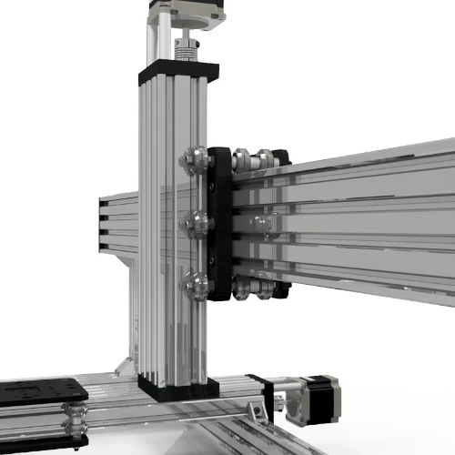 4 осевой C Beam станок с ЧПУ XL комплект DIY Гравировальный фрезерный большой 345 oz * in Nema