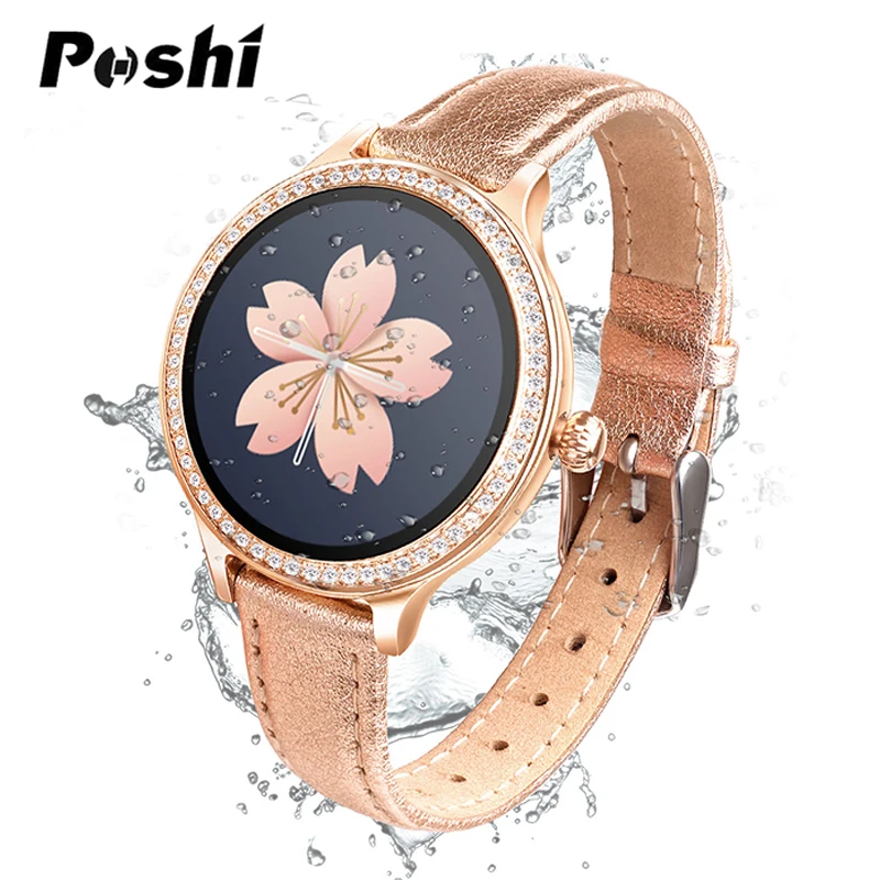 

Smart Watch Women Physiological Heart Rate Monitor Blood Pressure Multiple Sports Mode Fitness Bluetooth IOS Android Smartwatch