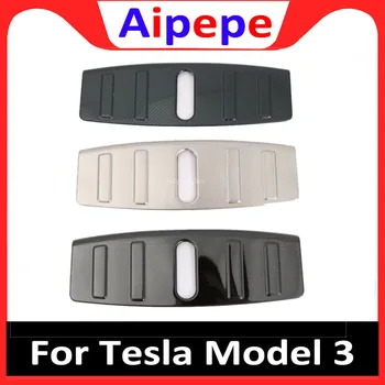 

For Tesla Model 3 2018 2019 Car Styling Auto Accessories Steel Front Engine Hood Inner Bumper Protector Guard Sill Plate Cover