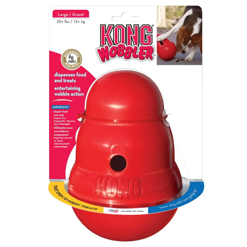 Игрушка для собак KONG Wobbler S/L|Игрушки собак| |