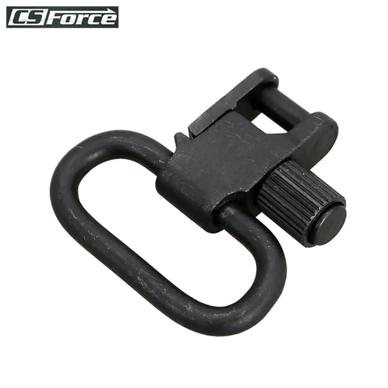 Tactical 1'' Gun Sling Swivels Quick Detachable Studs Screw Mounting Kit Hunting Accessories Air