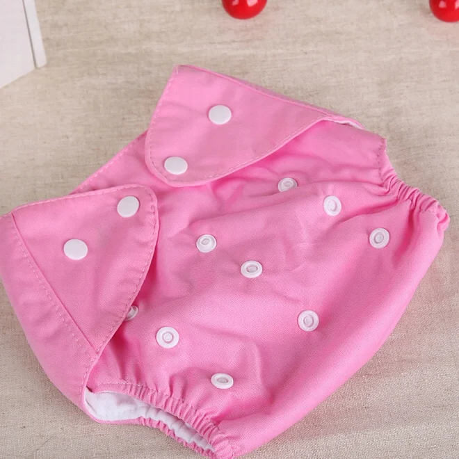 1 размер для всех тканевых подгузников водонепроницаемые Многоразовые детские подгузники, можно стирать многоразовые подгузники сетчатые тренировочные штаны тканевые подгузники детские подгузники - Цвет: One Pink
