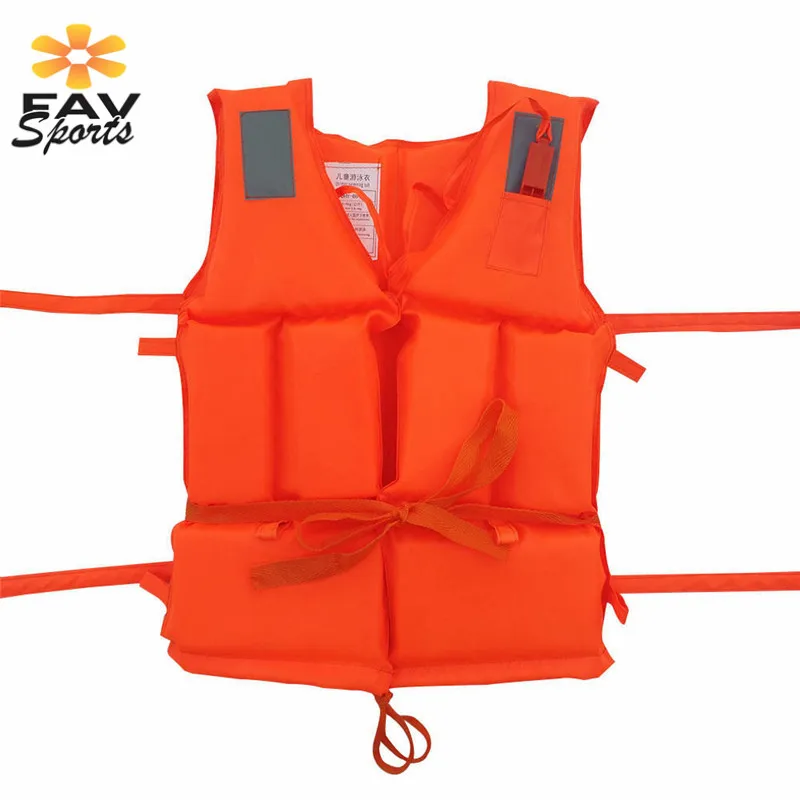 Outdoor Water Sports Universal Adult Kids Safety Life Jacket Swimming Vest With Survival Whistle Waistcoat Surfing Boating | Спорт и
