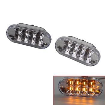 

Left Right Side Yellow Side Marker Light Lamp LED For VW Jetta Golf Mk4 99-04 Set 00 Wagon Passat B5 / B5.5