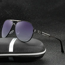 Мужские поляризационные солнцезащитные очки, Личные очки, модные очки для вождения, Жаба, зеркальные, круглые, кошачьи, с Hd видением, очки