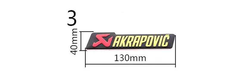 TKOSM 3D алюминиевый термостойкий мотоцикл выхлопной трубы Наклейка для Yoshimura Akrapovic MIVV Leovince два брата стрелка - Цвет: Темно-серый