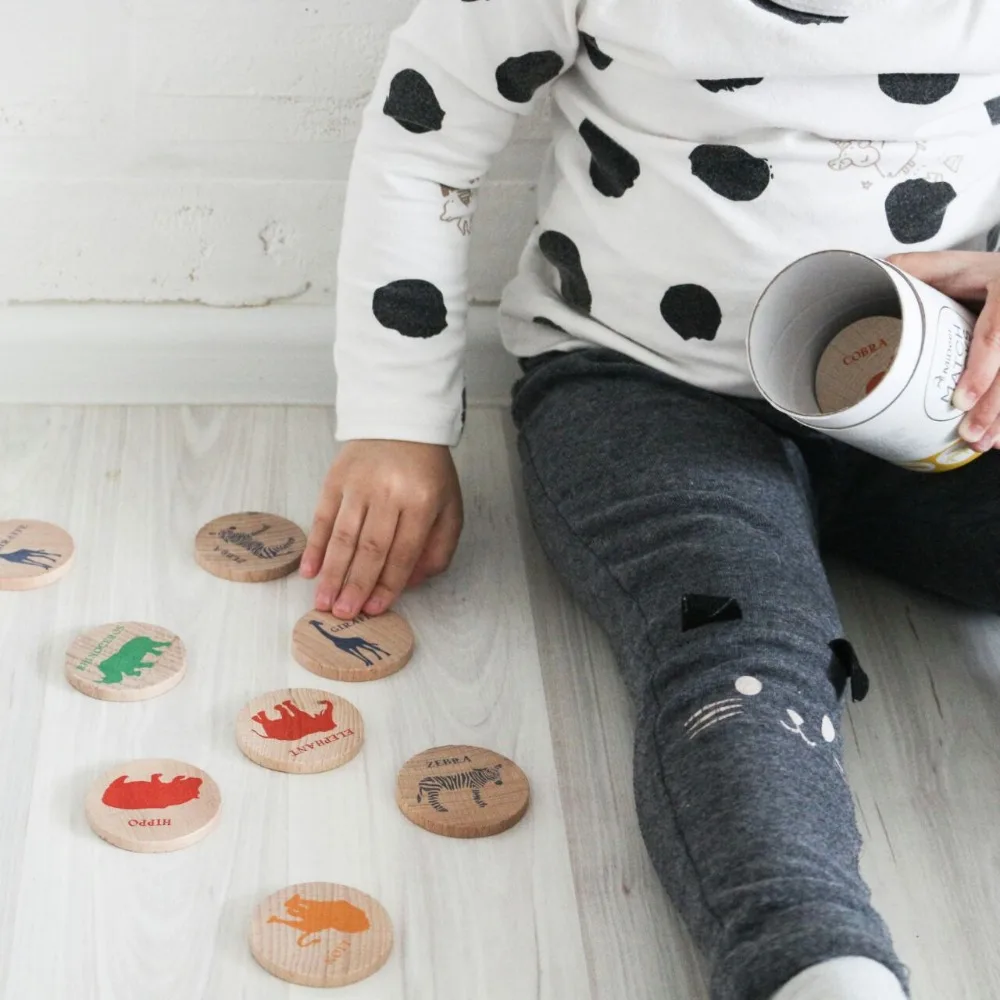 

Kids Montessori Toys Animals Flag Montessori Materials Educational Wooden Toys For Children Brinquedo Memory Flag Teaching Aids