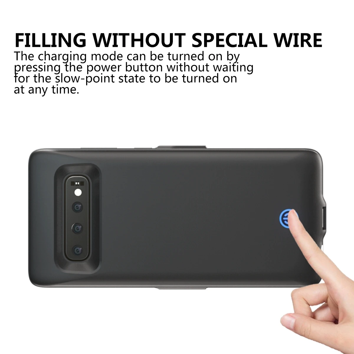 Extpower 7000mAh For Samsung Galaxy S10 S10E Battery Charger Case External Portable Backup Power Bank For Samsung S10 Plus