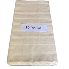 Чистый хлопок Atiku материал в нигерийском стиле 10 ярдов кусок аква/небесно-голубой/бежевый Atiku хлопок ткань продвижение цена для мужчин 30