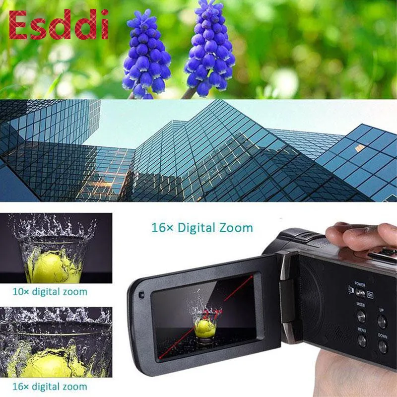 

2.7 Inch Full 1080P HDV-312P Digital Camera Camcorders DV LCD Screen US Plug