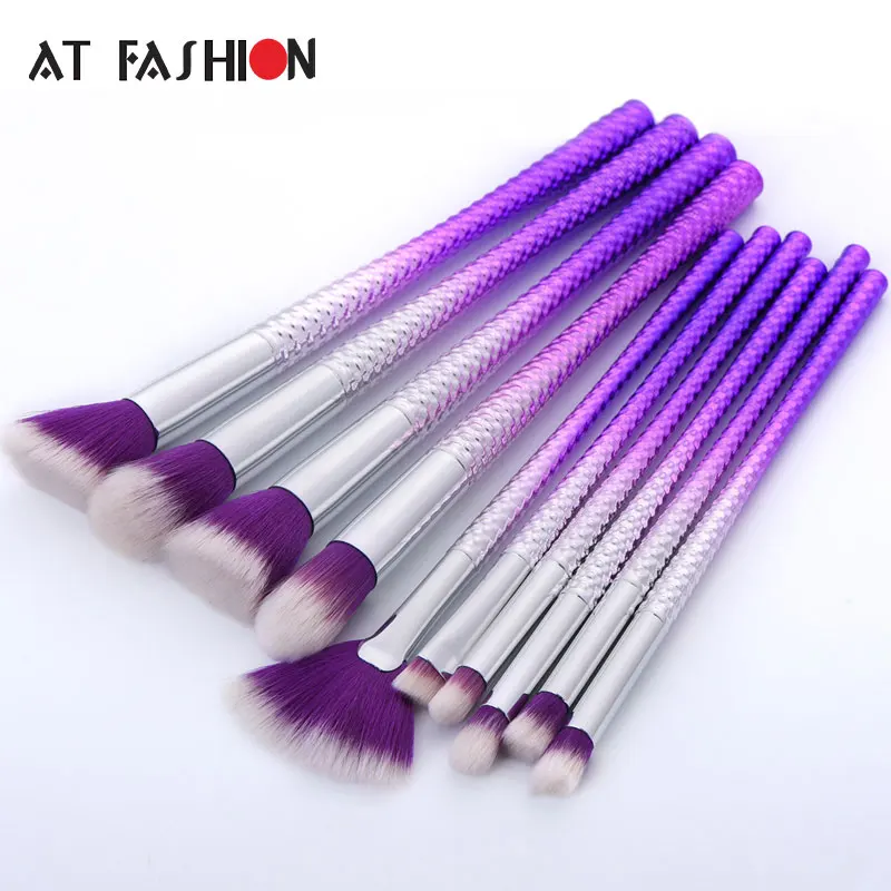 

New Arrival Unicorn Makeup Brushes Set Professional Foundation Powder Eyeshadow Blush Make Up Brush Beauty Cosmetic Tools Kits