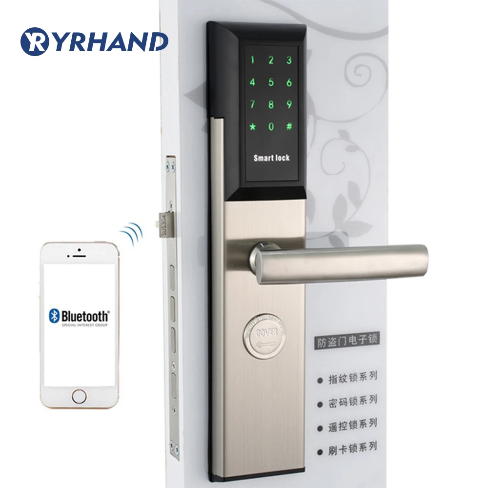 Wifi Smart Digital Safe дверной замок Умный домашний с паролем Pin код цифровой электронный